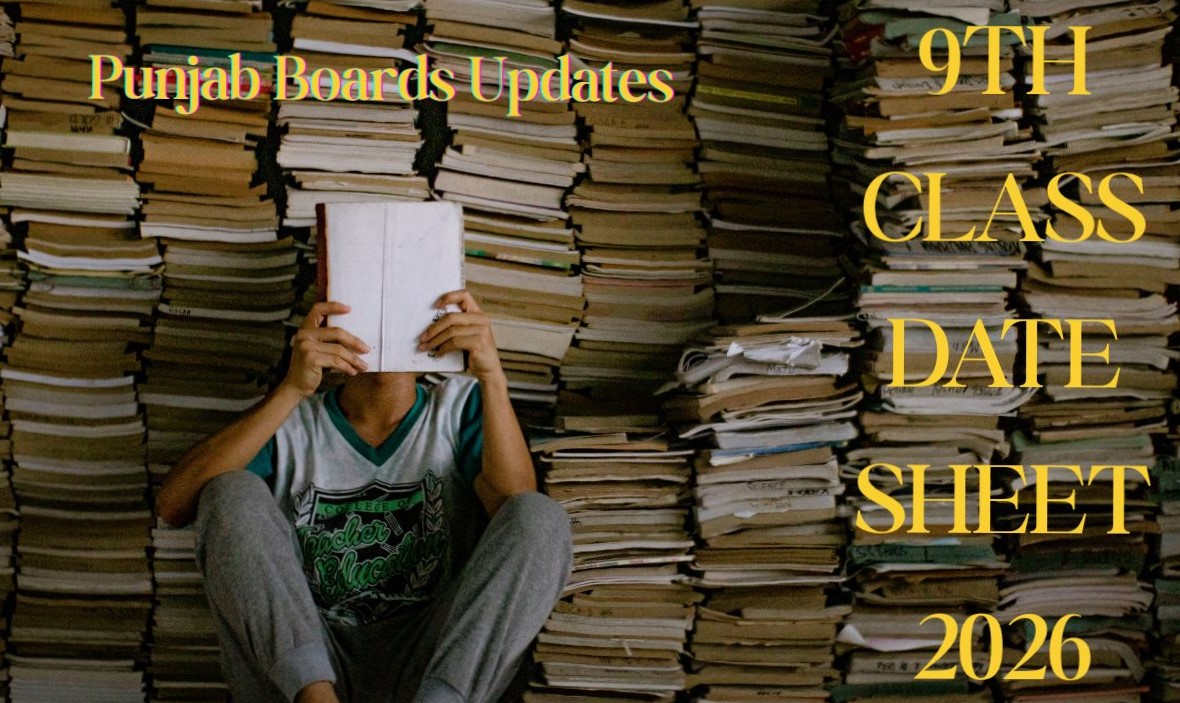 9th class date sheet 2026 punjab