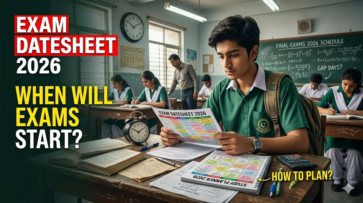 Schools Annual Exams Schedule 2026