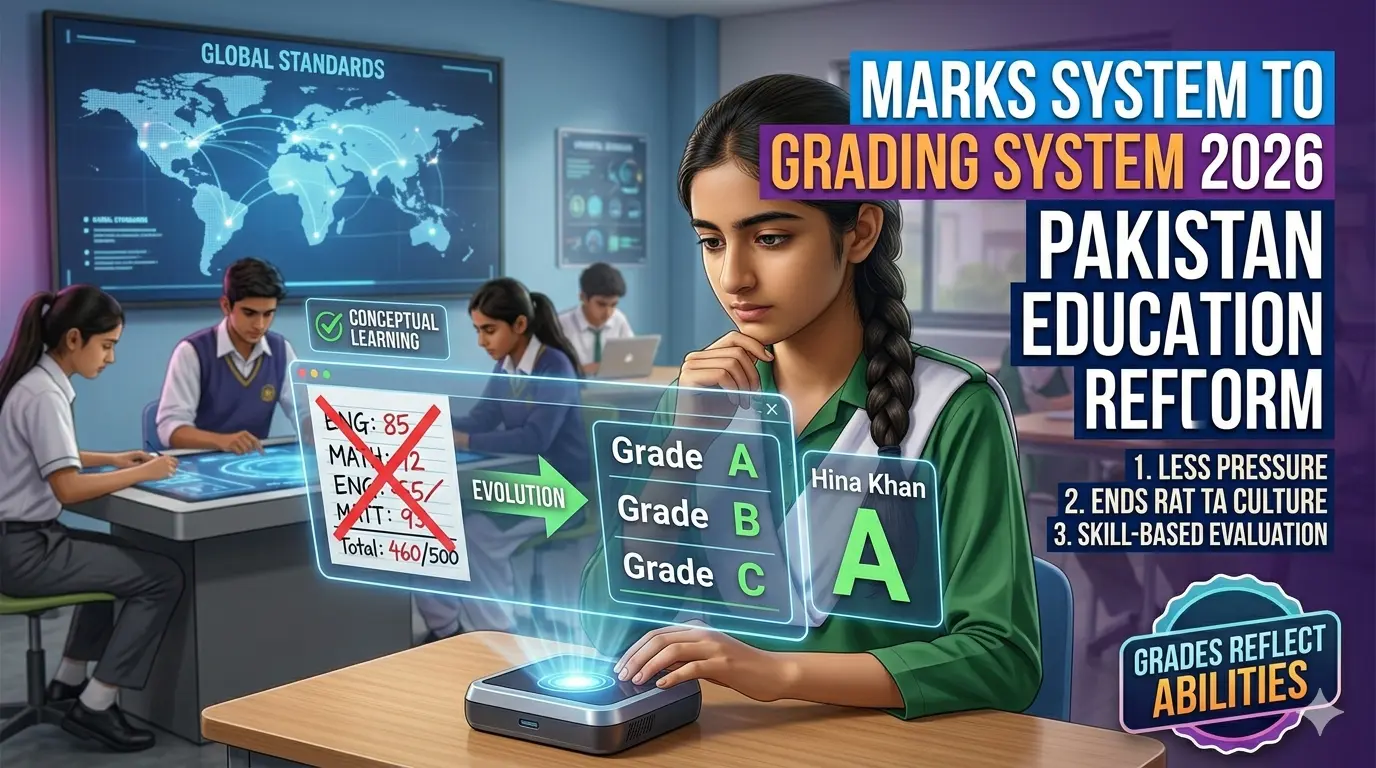Shift from Marks System to Grading System 2026
